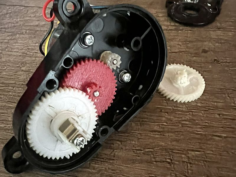 Pignon d'aspirateur robot